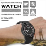 SPOVAN Gemini Outdoor Mountaineering Altitude Barometric Waterproof Sports Watch - Image 4