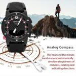SPOVAN Gemini Outdoor Mountaineering Altitude Barometric Waterproof Sports Watch - Image 5