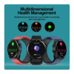 S22 Air Pump Blood Pressure Testing ECG Health Smart Watch, 1.39 inch Round Screen - Image 7