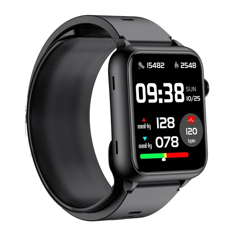 EDA006264501A_1.webp TK63 1.91 Inch Color Screen Air Pump Smart Watch, Supports Blood Pressure Monitoring / ECG - Image 12