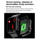 TK63 1.91 Inch Color Screen Air Pump Smart Watch, Supports Blood Pressure Monitoring / ECG - Image 5