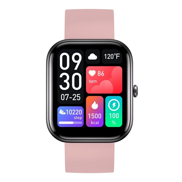 EDA006269201A_3.webp GTS5 2.0 inch Fitness Health Smart Watch, BT Call / Heart Rate / Blood Pressure / MET / Blood Glucose - Image 4