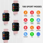 GTS5 2.0 inch Fitness Health Smart Watch, BT Call / Heart Rate / Blood Pressure / MET / Blood Glucose - Image 9