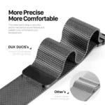 DUX DUCIS Milanese Pro Series Stainless Steel Watch Band, For Apple Watch 38mm - Image 5