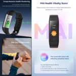 S5-4 Smart Bracelet IP68 Waterproof Heart Rate Sport Fitness Tracker Smart Watch - Image 3