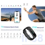 S5-4 Smart Bracelet IP68 Waterproof Heart Rate Sport Fitness Tracker Smart Watch - Image 5