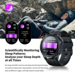 LEMFO C25 1.43 inch HD Round Screen Outdoor Smart Watch Supports Blood Oxygen Detection/Sedentary Reminder - Image 6