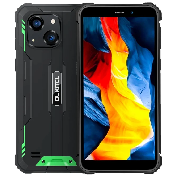 Oukitel WP32, IP68/IP69K, 5.93 inch Android 13 Unisoc Tiger T606 Octa-core, NFC, OTG, Network: 4G