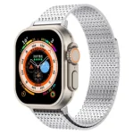 Milanese Loop Magnetic Clasp Stainless Steel Watch Band, For Apple Watch Ultra 49mm, For Apple Watch Series 8 41mm, For Apple Watch Series 8 45mm, For Apple Watch SE 2022 40mm...