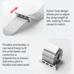 Milanese Loop Magnetic Clasp Stainless Steel Watch Band, For Apple Watch Ultra 49mm, For Apple Watch Series 8 41mm, For Apple Watch Series 8 45mm, For Apple Watch SE 2022 40mm... - Image 6