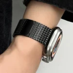Milanese Loop Magnetic Clasp Stainless Steel Watch Band, For Apple Watch Ultra 49mm, For Apple Watch Series 8 41mm, For Apple Watch Series 8 45mm, For Apple Watch SE 2022 40mm... - Image 7
