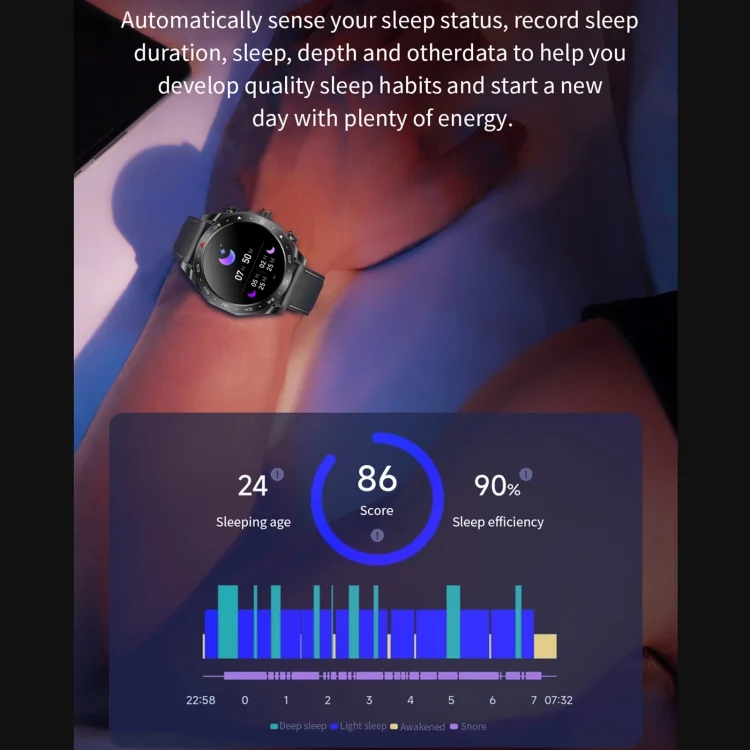 EDA0062835_B7.webp T95 1.52 inch BT5.0 Smart Sport Watch with Earbuds, Support Bluetooth Call / Blood Oxygen / Heart Rate / Blood Pressure Health Monitor - Image 8