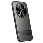 R-JUST RJ-61 Electroplating Frosted TPU + PC Phone Case with Holder, For Xiaomi 14 Ultra