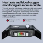 TK79 1.47 inch IP68 Waterproof Smart Watch, Support ECG / Blood Glucose / Blood Oxygen Monitoring / Uric Acid - Image 14