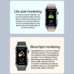TK79 1.47 inch IP68 Waterproof Smart Watch, Support ECG / Blood Glucose / Blood Oxygen Monitoring / Uric Acid - Image 18