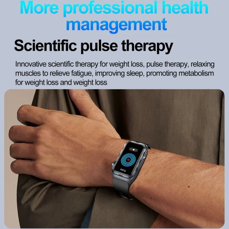 EDA0062850_B9.webp TK79 1.47 inch IP68 Waterproof Smart Watch, Support ECG / Blood Glucose / Blood Oxygen Monitoring / Uric Acid - Image 10