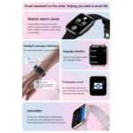 HD12 1.75 inch IP68 Waterproof Smart Watch, Support Blood Oxygen Monitoring - Image 6