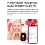 T98 2.04 inch IP68 Waterproof Bluetooth Call Smart Watch, Support Blood Oxygen Monitoring - Image 11