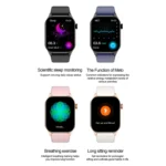 T98 2.04 inch IP68 Waterproof Bluetooth Call Smart Watch, Support Blood Oxygen Monitoring - Image 12