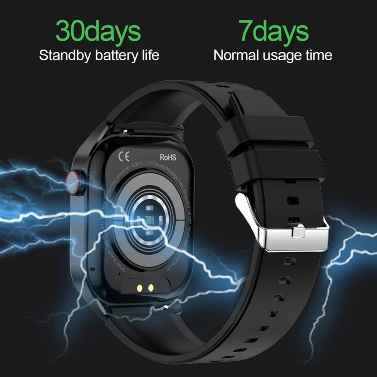 EDA0062854_B13.webp T98 2.04 inch IP68 Waterproof Bluetooth Call Smart Watch, Support Blood Oxygen Monitoring - Image 14