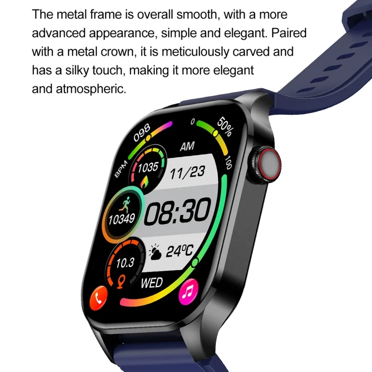 EDA0062854_B6.webp T98 2.04 inch IP68 Waterproof Bluetooth Call Smart Watch, Support Blood Oxygen Monitoring - Image 7