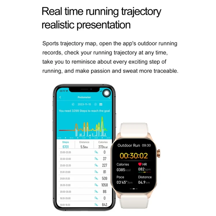 EDA0062854_B7.webp T98 2.04 inch IP68 Waterproof Bluetooth Call Smart Watch, Support Blood Oxygen Monitoring - Image 8