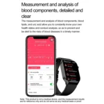 T98 2.04 inch IP68 Waterproof Bluetooth Call Smart Watch, Support Blood Oxygen Monitoring - Image 9