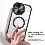 Round Camshield MagSafe TPU Hybrid PC Phone Case, For iPhone 15 Pro Max, For iPhone 15 Pro, For iPhone 15 Plus, For iPhone 15 - Image 4
