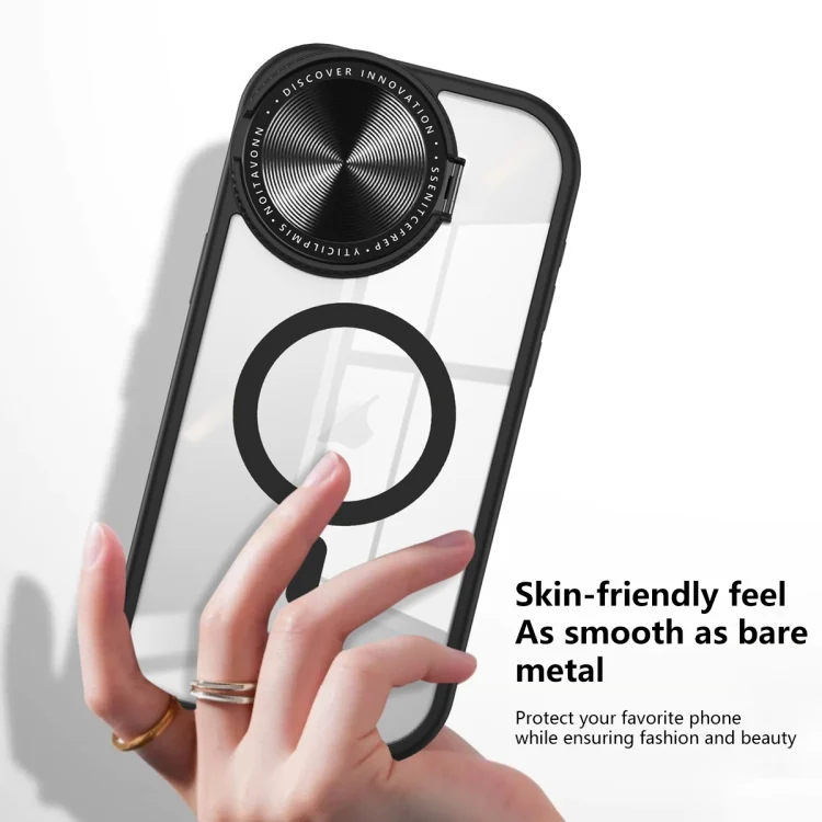 EDA0062858_B3.webp Round Camshield MagSafe TPU Hybrid PC Phone Case, For iPhone 15 Pro Max, For iPhone 15 Pro, For iPhone 15 Plus, For iPhone 15 - Image 4
