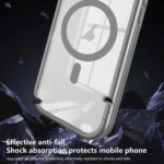 Round Camshield MagSafe TPU Hybrid PC Phone Case, For iPhone 15 Pro Max, For iPhone 15 Pro, For iPhone 15 Plus, For iPhone 15 - Image 9