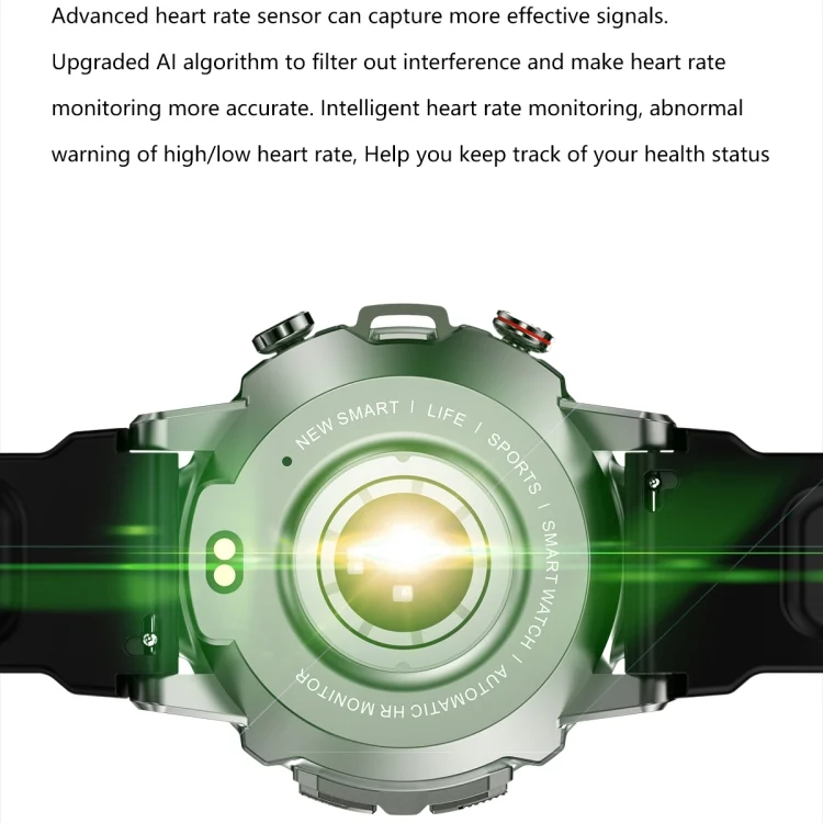 EDA0062867_B7.webp LEMFO ELF3 1.39 inch TFT Round Screen Outdoor Silicone Strap Smart Watch Supports Blood Oxygen Monitoring - Image 8