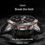 LEMFO ELF3 1.39 inch TFT Round Screen Outdoor Steel Strap Smart Watch Supports Blood Oxygen Monitoring - Image 3