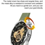 LEMFO HK4 1.43 inch AMOLED Round Screen Smart Watch Supports Bluetooth Calls - Image 4