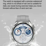 LEMFO HK4 1.43 inch AMOLED Round Screen Smart Watch Supports Bluetooth Calls - Image 6