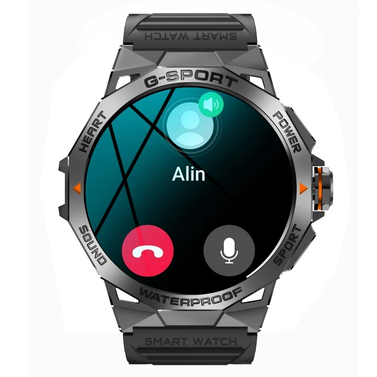 EDA006287801A_1.webp K62 1.43 inch AMOLED Round Screen Smart Watch Supports Bluetooth Calls - Image 9