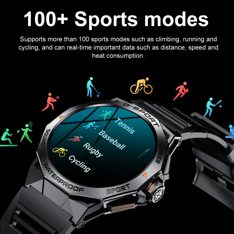 EDA0062878_B4.webp K62 1.43 inch AMOLED Round Screen Smart Watch Supports Bluetooth Calls - Image 5