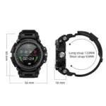 LOKMAT ATTACK Pro 1.32 inch BT5.1 Smart Sport Watch, Support Bluetooth Call / Sleep / Blood Oxygen / Heart Rate / Blood Pressure Health Monitor - Image 2