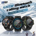 LOKMAT ATTACK Pro 1.32 inch BT5.1 Smart Sport Watch, Support Bluetooth Call / Sleep / Blood Oxygen / Heart Rate / Blood Pressure Health Monitor - Image 3