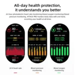 LOKMAT ATTACK Pro 1.32 inch BT5.1 Smart Sport Watch, Support Bluetooth Call / Sleep / Blood Oxygen / Heart Rate / Blood Pressure Health Monitor - Image 8