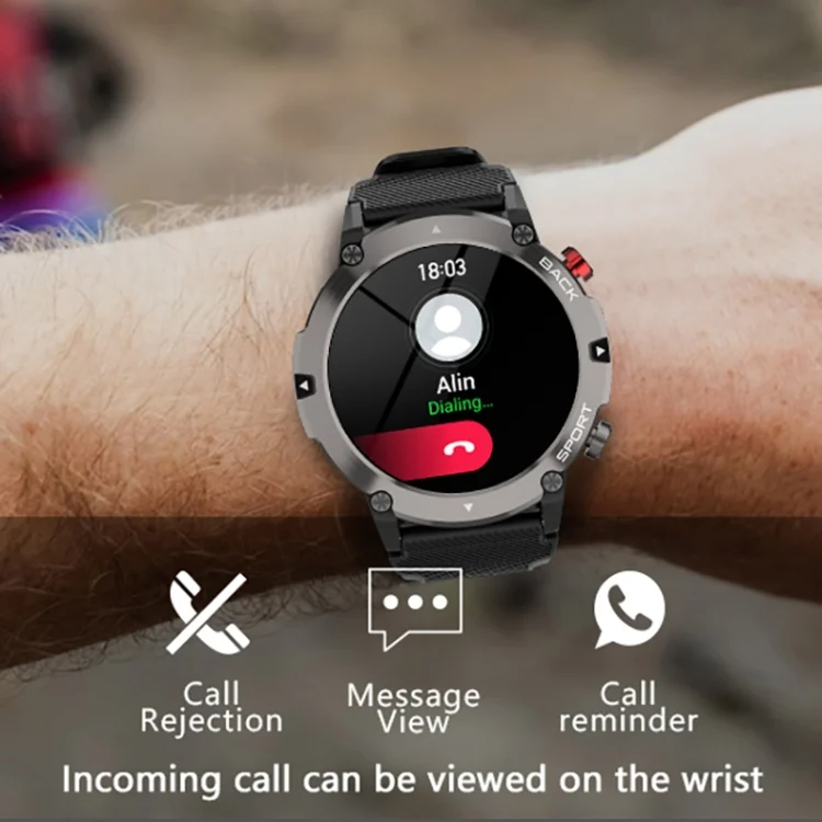 EDA0062888_B6.webp LEMFO LF26MAX 1.32 inch HD Round Screen Smart Watch Supports Bluetooth Calls - Image 7