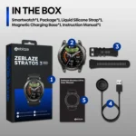 Zeblaze Stratos 3 Pro 1.43 inch AMOLED Screen Sports Smart Watch Support Bluetooth Call - Image 12