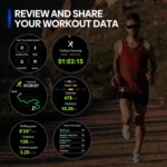 Zeblaze Stratos 3 Pro 1.43 inch AMOLED Screen Sports Smart Watch Support Bluetooth Call - Image 4