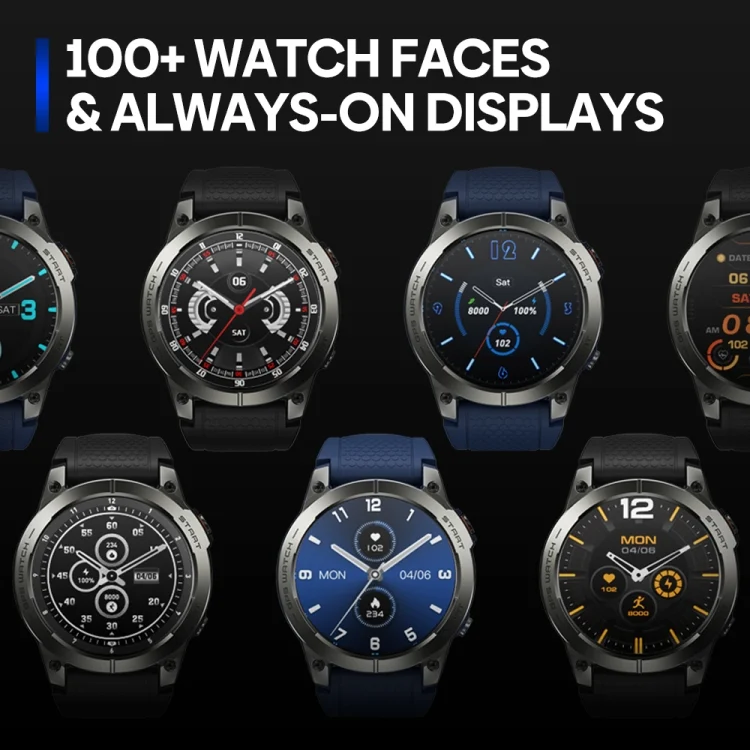 EDA006289301_B7.webp Zeblaze Stratos 3 Pro 1.43 inch AMOLED Screen Sports Smart Watch Support Bluetooth Call - Image 8