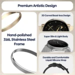 Zeblaze GTR 3 Pro 1.43 inch Screen Voice Calling Smart Watch, Support Heart Rate / Blood Pressure / Blood Oxygen - Image 3