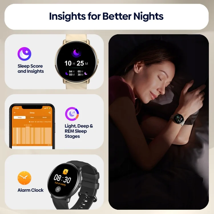EDA0062901_B7.webp Zeblaze GTR 3 Pro 1.43 inch Screen Voice Calling Smart Watch, Support Heart Rate / Blood Pressure / Blood Oxygen - Image 8