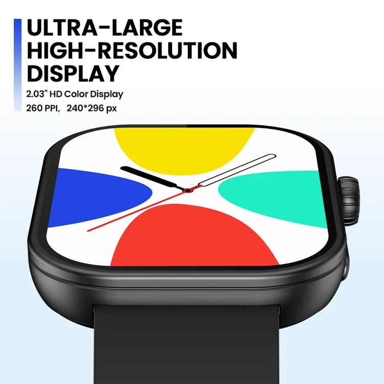 EDA0062908_B2.webp Zeblaze Btalk Plus 2.03 inch Screen Voice Calling Smart Watch, Support Heart Rate / Blood Pressure / Blood Oxygen - Image 3