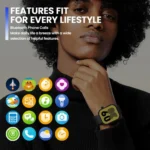 Zeblaze Btalk Plus 2.03 inch Screen Voice Calling Smart Watch, Support Heart Rate / Blood Pressure / Blood Oxygen - Image 8