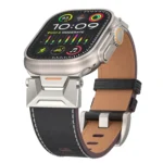 Mecha Style Leather Watch Band, For Apple Watch Series 4 44mm, For Apple Watch Series 3 42mm, For Apple Watch Series 2 42mm, For Apple Watch 42mm - Image 5