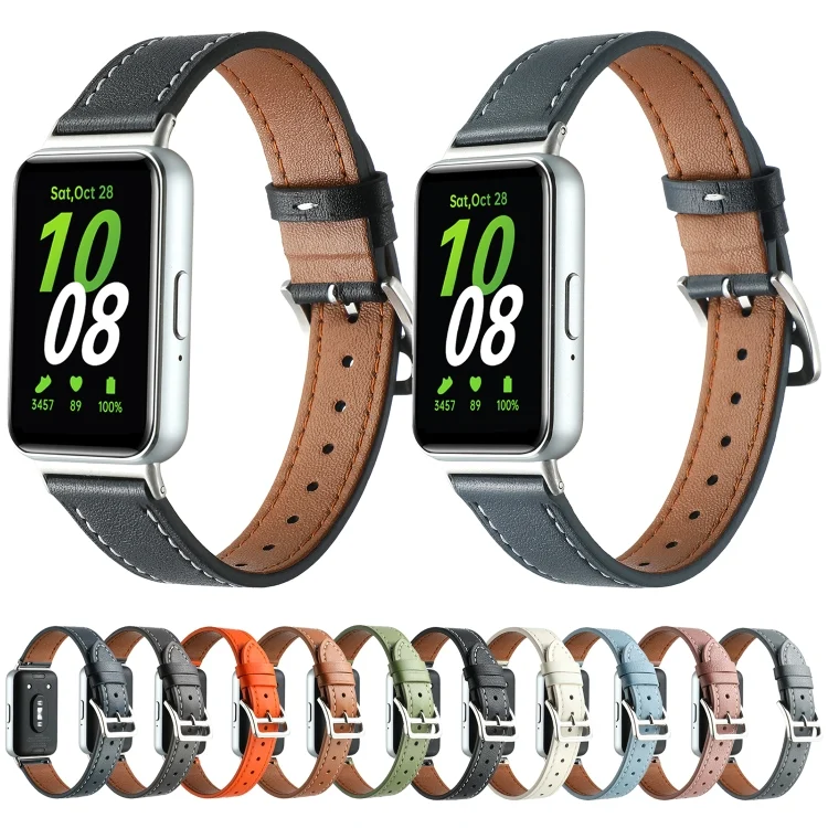 EDA0062937_B1.webp Sewing Thread Genuine Leather Watch Band - Image 2