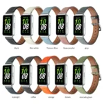 Sewing Thread Genuine Leather Watch Band - Image 4